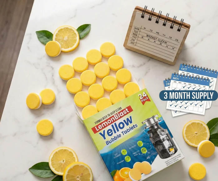 LemonBlast Yellow Bubble Tablets | 🔥FLAT 50% OFF🔥