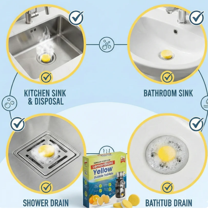 LemonBlast Yellow Bubble Tablets | 🔥FLAT 50% OFF🔥